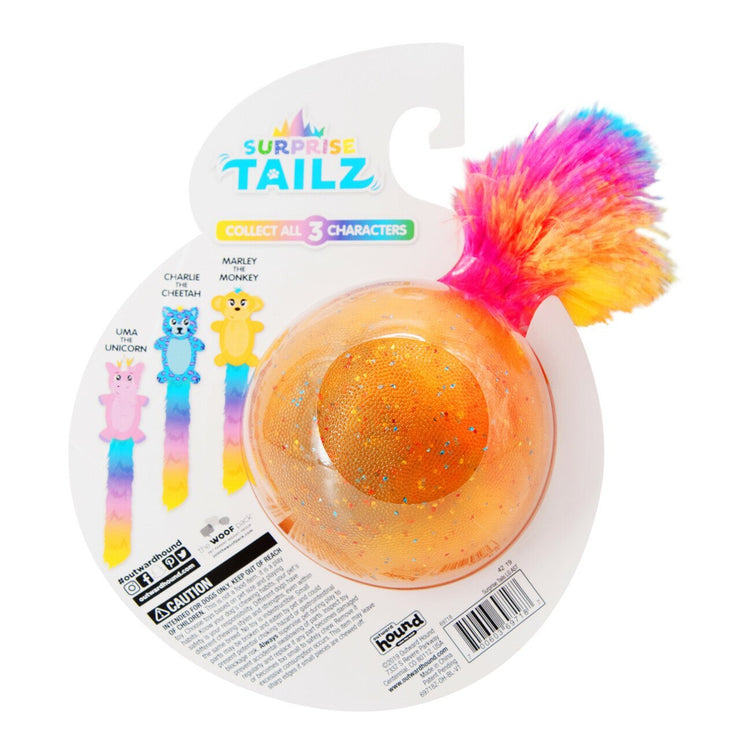 SURPRISE! 2-in-1 Surprize Tailz Ball & Plush Toy (Assorted Designs)