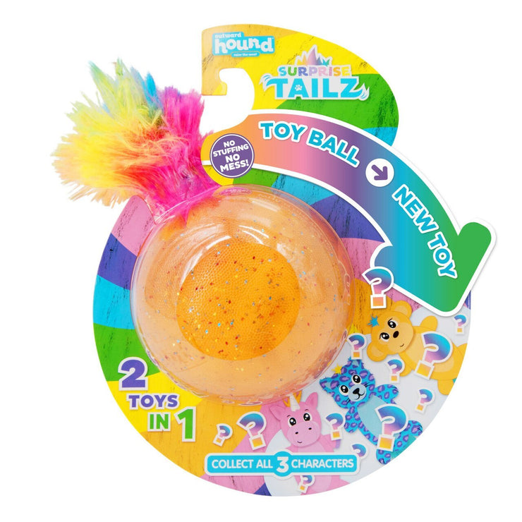 SURPRISE! 2-in-1 Surprize Tailz Ball & Plush Toy (Assorted Designs)