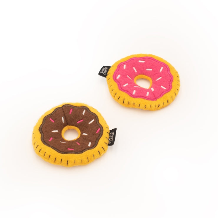 Donuts - 2-Pack Cat Toy with Catnip