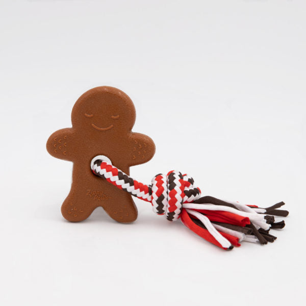 Puppy Teether - Gingerbread Man