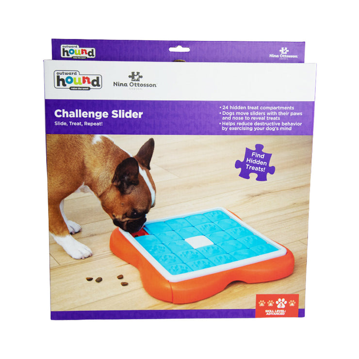 Challenge Slider Treat Dispensing Interactive Dog Game-  LEVEL 2