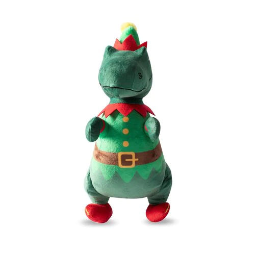 Christmas Holiday Plush Squeaker Dog Toy - Jingle Toes