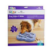 Hide N Slide Treat Dispensing Interactive Dog Game - LEVEL 2 (purple)