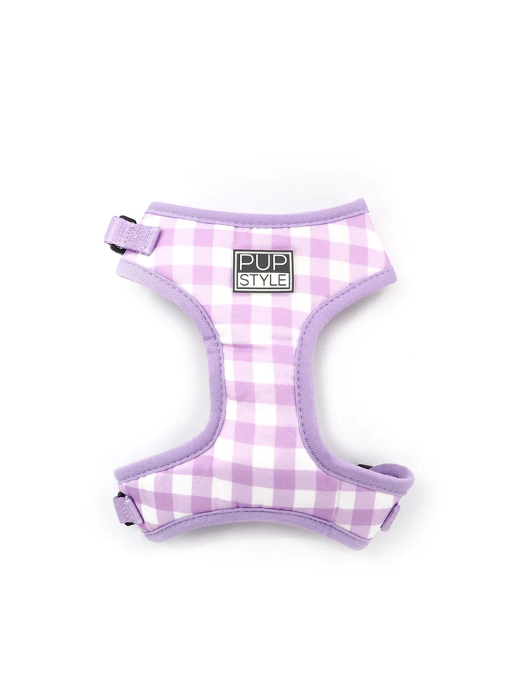 Berry Milkshake Gingham Harness