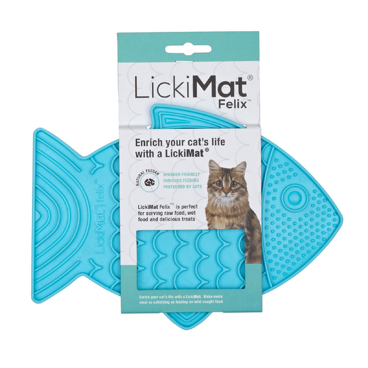 Fishy Shaped LickiMat for Cats