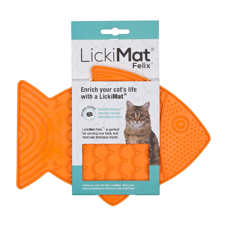 Fishy Shaped LickiMat for Cats