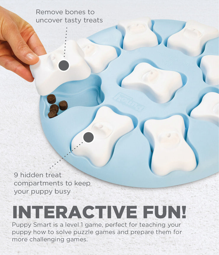Smart Interactive Puzzle Dog Toy - LEVEL 1 (PUPPIES)