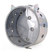 Round Kitty Ears Iridescent Window Backpack