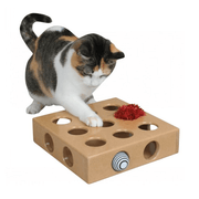 Peek-and-Play Eco Interactive Cat Toy Box