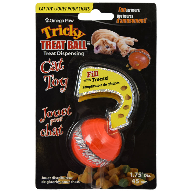Tricky Treat Ball Food Dispensing Cat Toy